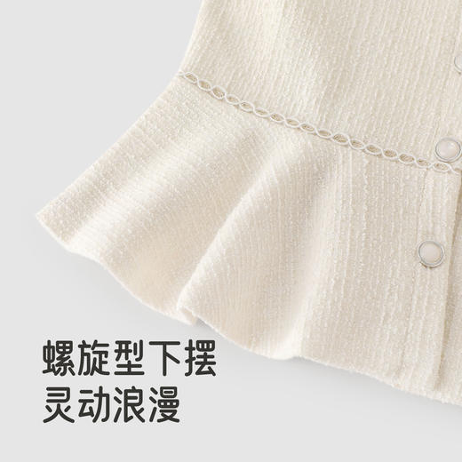 【高定系列】英氏儿童外套春秋甜美女童长袖羊毛外套可爱女生外套 商品图3