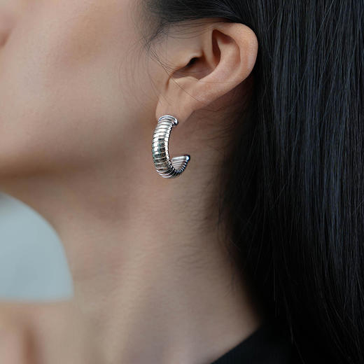 Ancient Rome古罗马时期 | 角斗士素金/银软耳环 商品图7