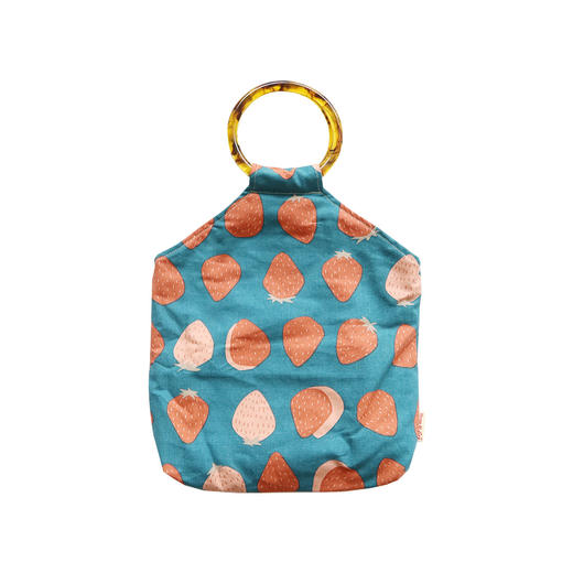 HUJI祤集Amber手提包插画草草草莓 商品图1