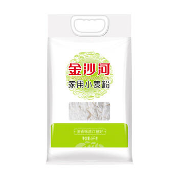 金沙河面粉 家用小麦粉家用包子饺子馒头烙饼面粉中筋面粉手擀面10斤 /粮油调味 /面粉 /通用粉 商品图5