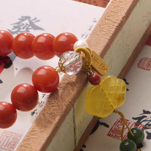 【普陀】天然南红玛瑙手串 可送人自用-普陀山发货 商品图4