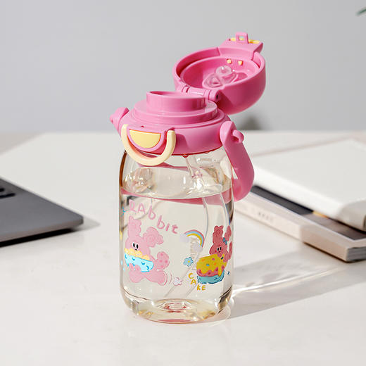 乐扣乐扣吸管水杯PPSU塑料儿童大容量水壶yc0309040 商品图6