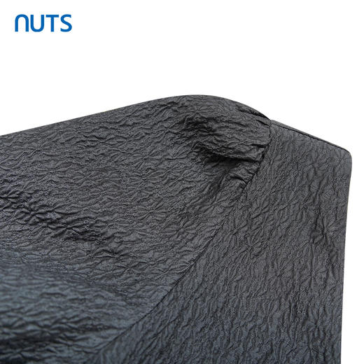 NUTS商场同款夏季纯色设计感褶皱肌理感短袖连衣裙429101349 商品图2