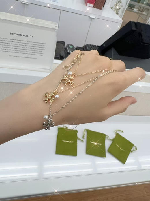 💰650🇺🇸包邮✈️🤩✨😍TB Tory Burch新款珍珠项链，优雅小香风，真的太精致了‼️‼️ 🌸💫 商品图1