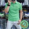 品质新款个性LOGO高端轻奢polo衫男夏季短袖翻领修身  JYYP-G27#翻领 商品缩略图0