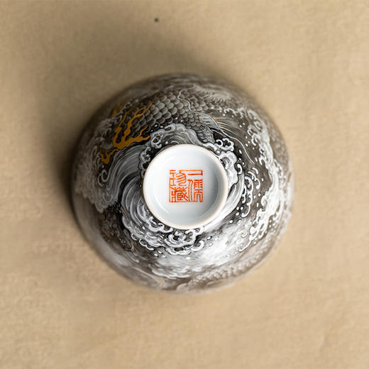 一儒堂墨彩龙鱼杯 商品图4