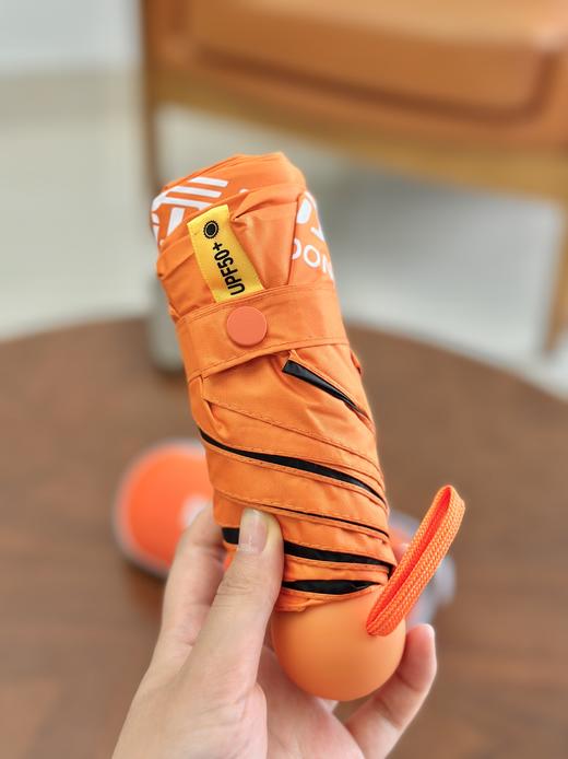 俱乐部采购剩余，山东泰山晴雨伞upf50+折叠胶囊防晒伞雨伞 商品图2