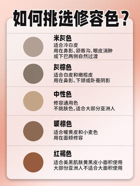 亚洲宝宝修容色应该怎么选!?