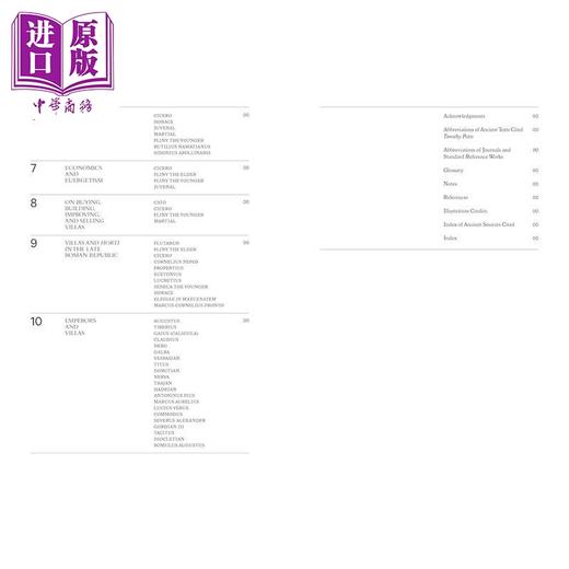 预售 【中商原版】Ancient Roman Villas 进口艺术 古罗马别墅 商品图2