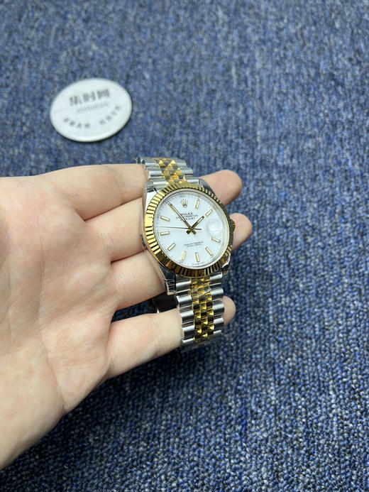 劳力士 VS日志41系列 间金款 男士腕表 3235机 五珠带 表径41mm 商品图2