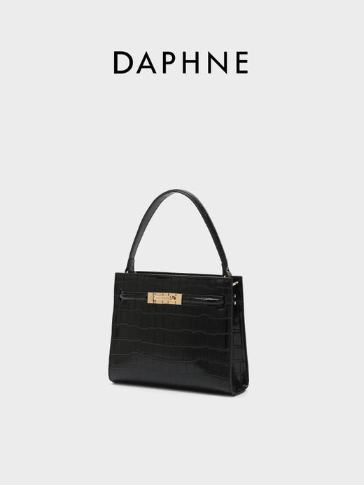 【达芙妮】真皮简约百搭单肩包 DA-3597G 商品图3