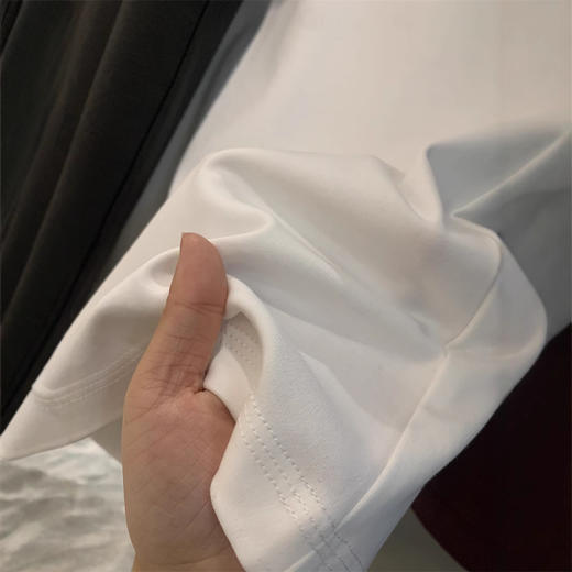 设计师线！2025双面水柔棉!凉感科技夏季男士印花休闲短袖T桖！ 商品图3