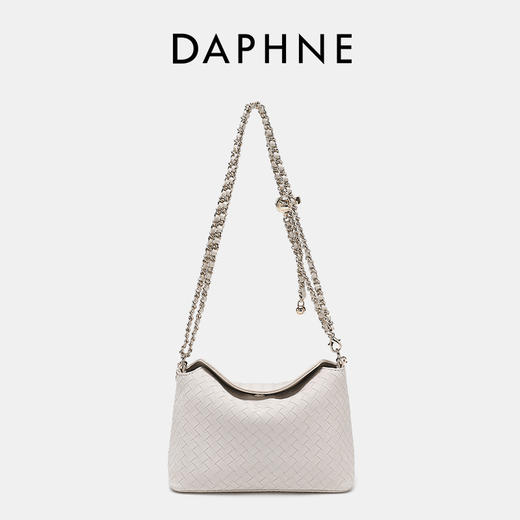 【达芙妮】高级感链条编织单肩斜挎包DA-4759K 商品图2