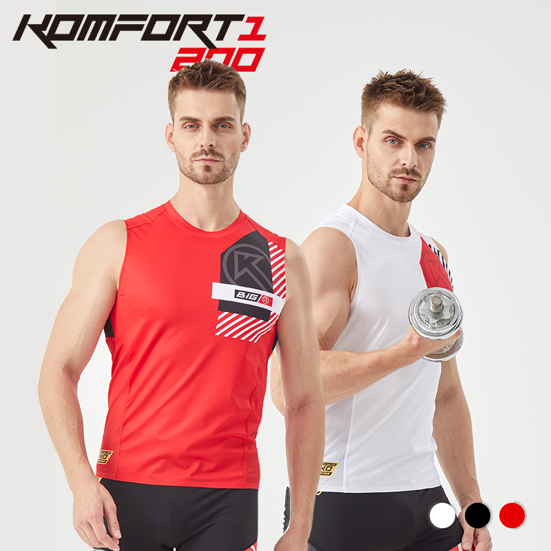 BigK 大K KONFORT1 200运动压缩背心 器械健身 城市跑步