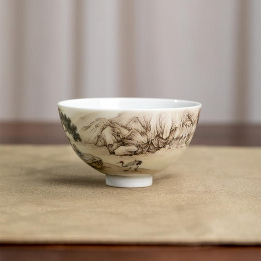 一儒堂鹤舞松溪杯 商品图2