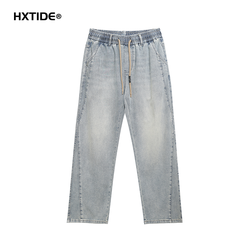 【新品上新】HX 夏季水洗直筒牛仔长裤C201520032101