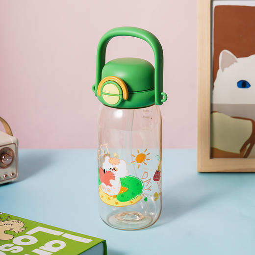 乐扣乐扣吸管水杯PPSU塑料儿童大容量水壶yc0309040 商品图11