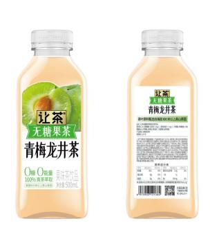 让茶无糖果茶青梅龙井茶饮品500ml-22222053 商品图0