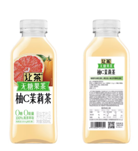 让茶无糖果茶柚C茉莉茶饮品500ml-22222077
