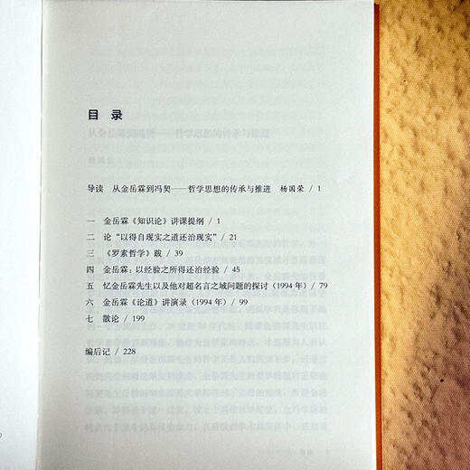 冯契讲金岳霖哲学 中国哲学 逻辑学 形而上学 商品图5