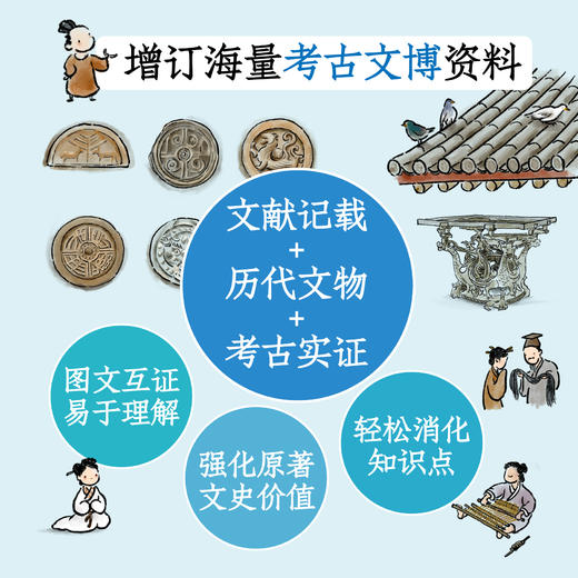 中国古代文化常识：古人的生活（漫画版）衣食住行 全年龄段阅读 商品图3