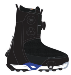 25/26BURTON雪鞋W WAVERANGE XPRO SO BLACK