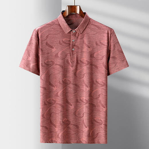 【超大码】350斤夏季大码冰丝polo衫短袖加肥加大男装胖子肥佬宽松休闲上衣300斤 商品图3