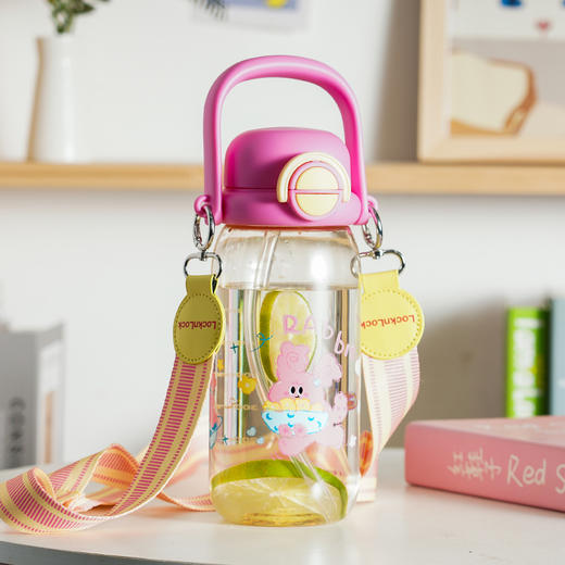 乐扣乐扣吸管水杯PPSU塑料儿童大容量水壶yc0309040 商品图9