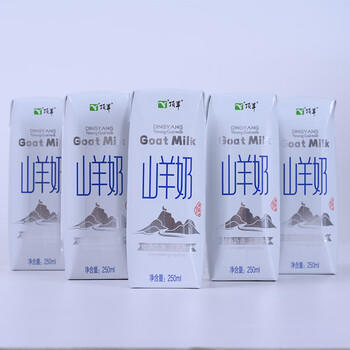 顶羊【新鲜日期】 山羊奶250ml*10盒 乳糖不耐受适用营养早餐调制乳 商品图3