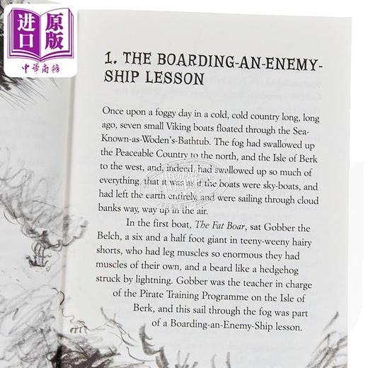 【中商原版】驯龙高手原著英版3 英文原版原著小说书籍电影原著 How to Train Your Dragon 驯龙高手龙鳞版 驯龙高手英文版 可搭哈利波特 商品图3