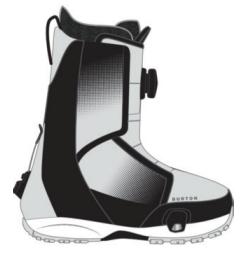 25/26BURTON雪鞋W WAVERANGE SO GRAY CLOUD 商品图0