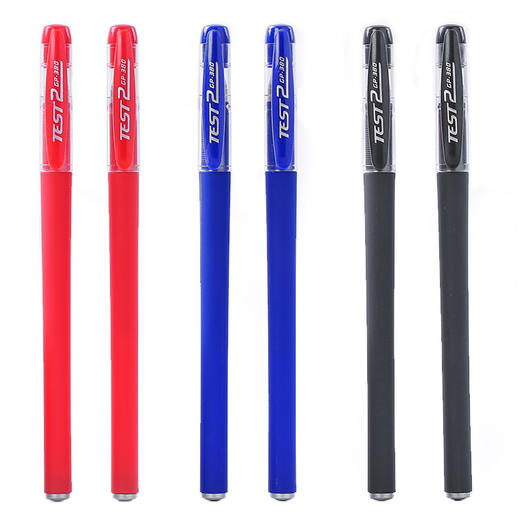 【经典磨砂中性笔，让书写成为一种享受！】中性笔黑色磨砂签字笔 商务文具学生考试 碳素笔0.5mm针管-QA 商品图4