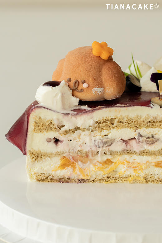 四寸夏黑葡萄煎茶 商品图2