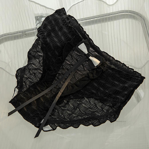 【YW】无忧购5条装纯欲泡泡透气网纱少女内裤甜美公主风F16（截单后3-5天发货) 商品图8