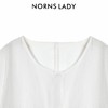 NORNS LADY诺恩 春夏款极简风经典百搭上衣圆领长袖 T25SY05244【清仓不退不换】 商品缩略图3