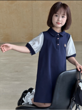 💕萌宝驾到之超绝童装🍃||穿上秒变小韩剧女主👧🏻Polo裙才是夏天的正确打开方式❗【吉米故事▪学院风POLO裙】校园风yyds！ 