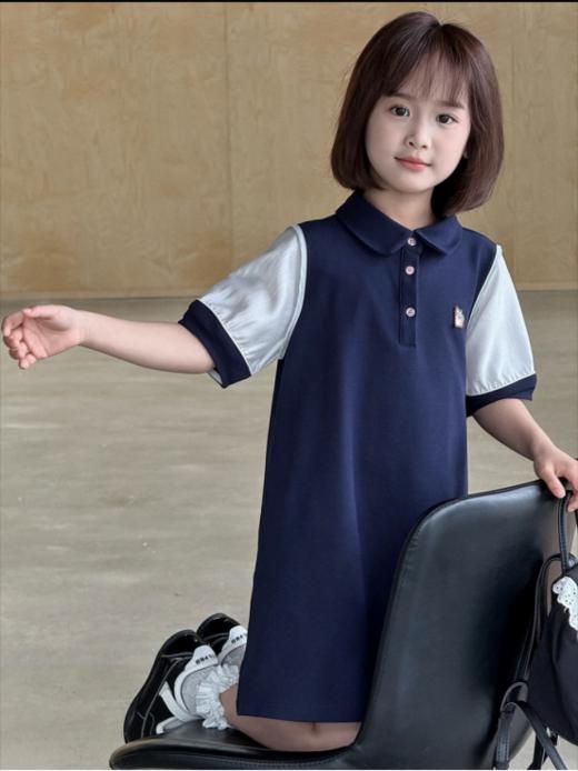 💕萌宝驾到之超绝童装🍃||穿上秒变小韩剧女主👧🏻Polo裙才是夏天的正确打开方式❗【吉米故事▪学院风POLO裙】校园风yyds！  商品图0