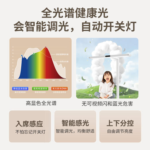【送阅读书架】孩视宝护眼台灯101-5OW 商品图4