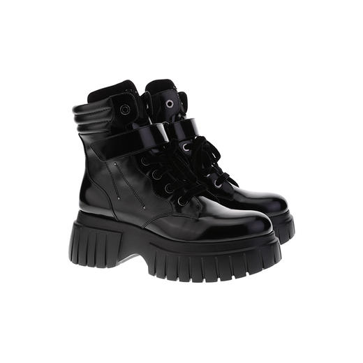 sheme景颇族原创设计女士马丁靴舒适厚底系带刺绣水晶年轻帅气可定制 商品图5