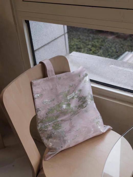 Ad Lib/粉绿配色原创帆布袋 商品图3