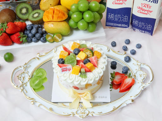 原味鲜果 明治淡奶油 时令鲜果 商品图2