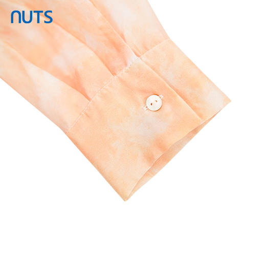 NUTS商场同款夏季设计感薄款时尚通勤长袖衬衫两件套421011057 商品图4