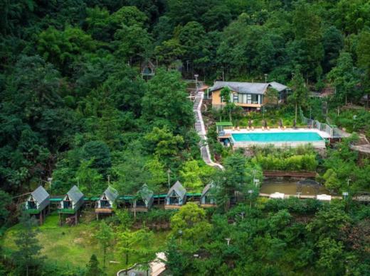 【青城山-427号民宿】单房预定，独栋2房，无边际泳池！青城后山景区旁、夏日临溪玩水避暑，带地暖、看云海日出！ZJS 商品图8