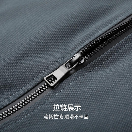 圣得西男士休闲夹克2025秋季时尚立领简约通勤质感工装外套 商品图8