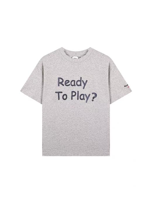 马得工地/MDGDDX252320/标语排版logo短袖T恤 商品图3