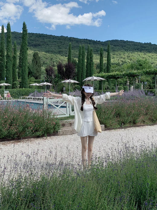 金蘑菇菇 自由的呼吸 乔妹衬衫套组/ 洋气衬衫+牛仔短裤 商品图2