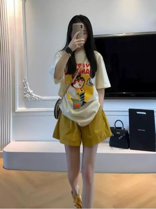 🔮玩转夏日多巴胺💦轻松拿捏可爱穿搭首选‼️【吉米故事▪夏日元气猫咪套装】🔆高饱和多巴胺色系清新亮眼，拍照超级出片📸奶酷又好穿，妥妥夏日C位～ 商品图4