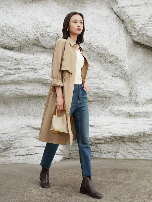 经典重塑！直筒牛仔长裤，搭配风衣尽显随性大气 商品图1