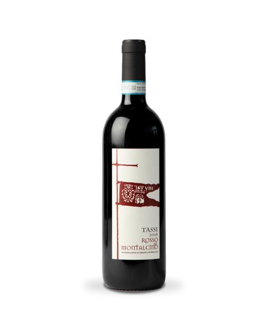 【桑娇维塞获高评分】Tassi Rosso Di Montalcino 2020 750Ml 塔西酒庄蒙塔奇诺红葡萄酒 商品图0