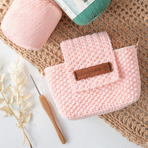 苏苏姐家云小骨空心棉腈手编线帽子家居包包手编线 商品图2